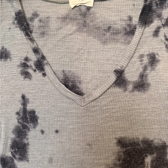 Anthropologie | T.La | Tie Dye V-neck Jill
Babydoll Peplum Top size small - Picture 4 of 6